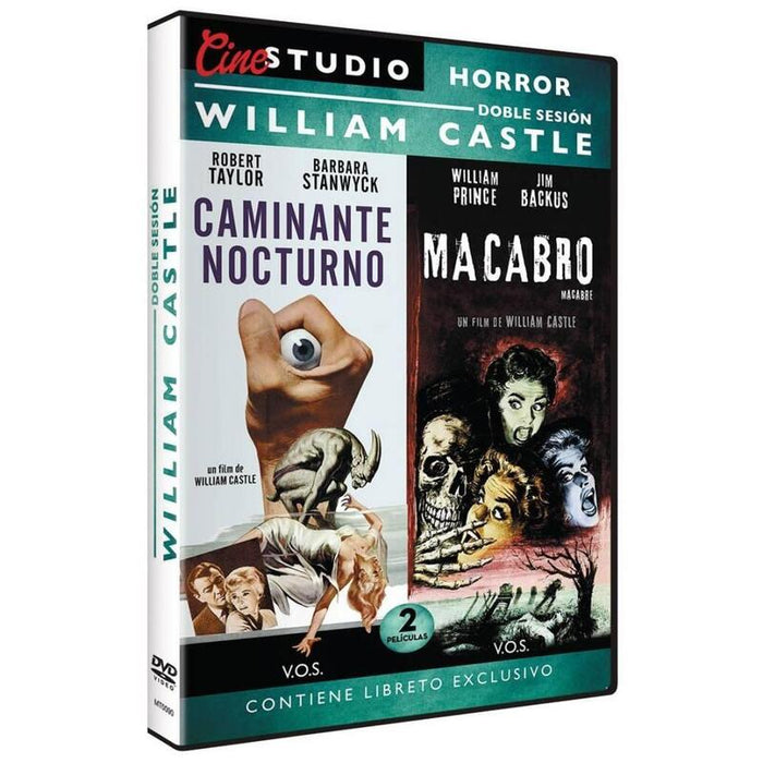 Pelicula Doble Sesión - William Castle Dvd