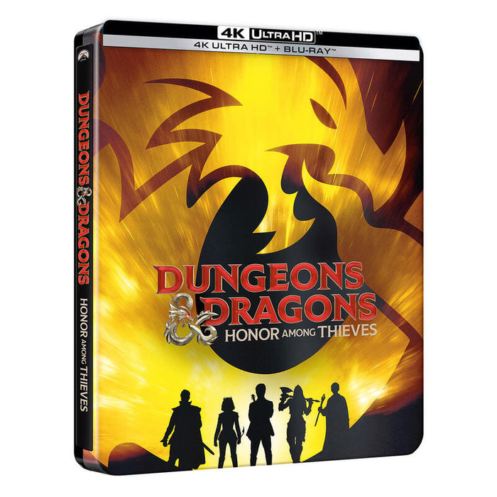 Pelicula Dungeons & Dragons: Honor Entre Ladrones (Steelbook 4k Uhd) - Bd Blu-Ray