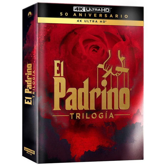 Pelicula El Padrino - Trilogia 50 Aniversario (4k Uhd) - Bd Blu-Ray