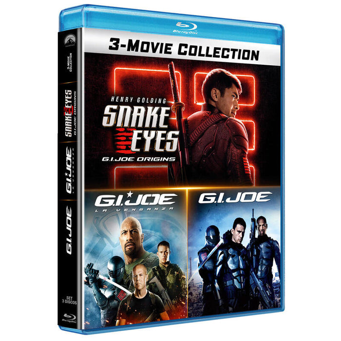 Pelicula G.I. Joe - Colección 3 Películas - Bd Blu-Ray