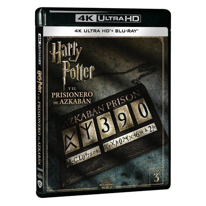 Pelicula Harry Potter 3: Prisionero De Azkaban (4k Uhd+Bd)  Blu-Ray