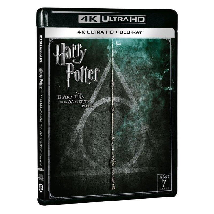 Pelicula Harry Potter 8: Reliquias De La Muerte (Parte 2) (4k Uhd + Bd)  Blu-Ray