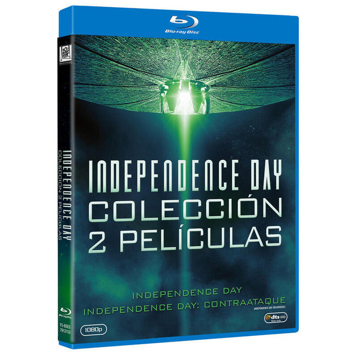 Pelicula Independence Day - Pack 2 Películas - Bd Blu-Ray