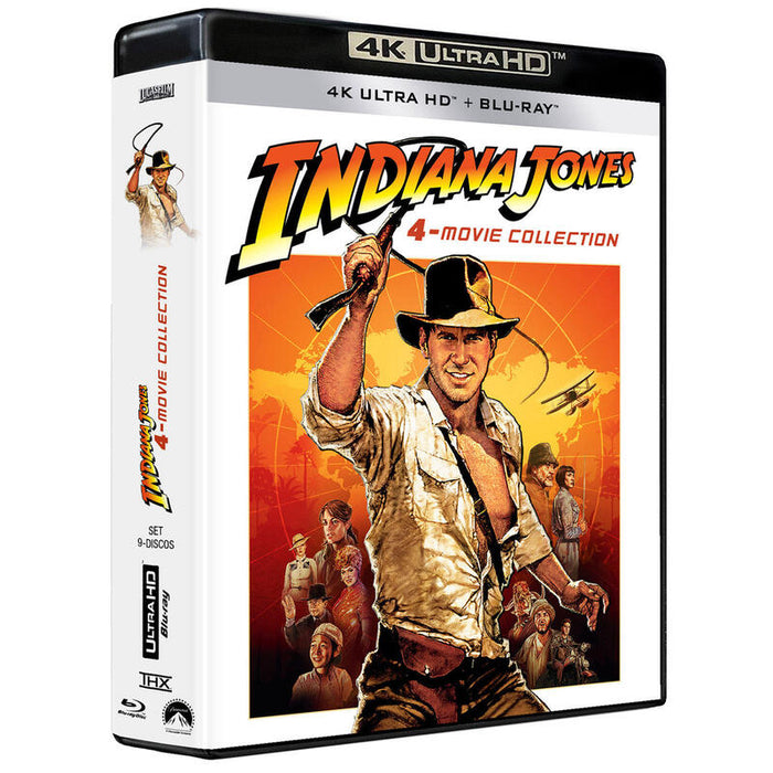 Pelicula Indiana Jones 4-Movie Collection (Uhd) - Bd Blu-Ray