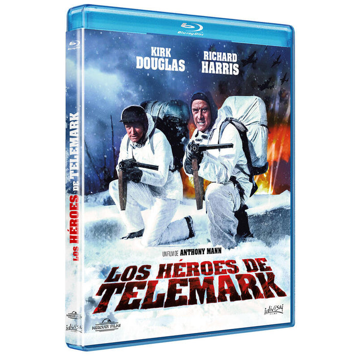 Pelicula Los Héroes De Telemark - Bd Blu-Ray
