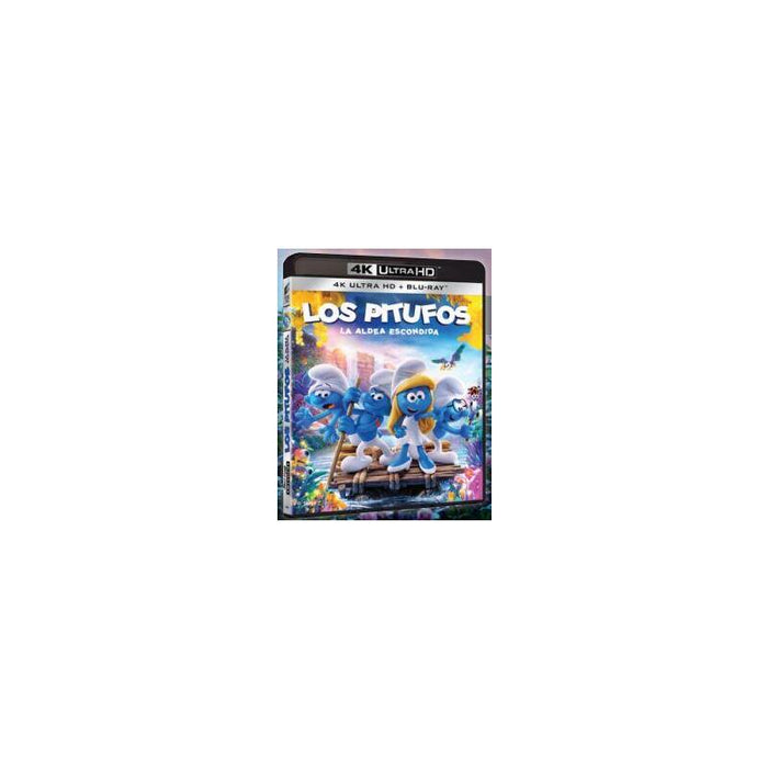 Pelicula Los Pitufos: La Aldea Escondida Uhd Blu-Ray