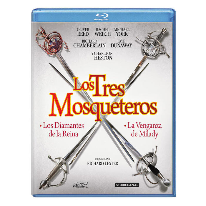 Pelicula Los Tres Mosqueteros (Pack) Blu-Ray