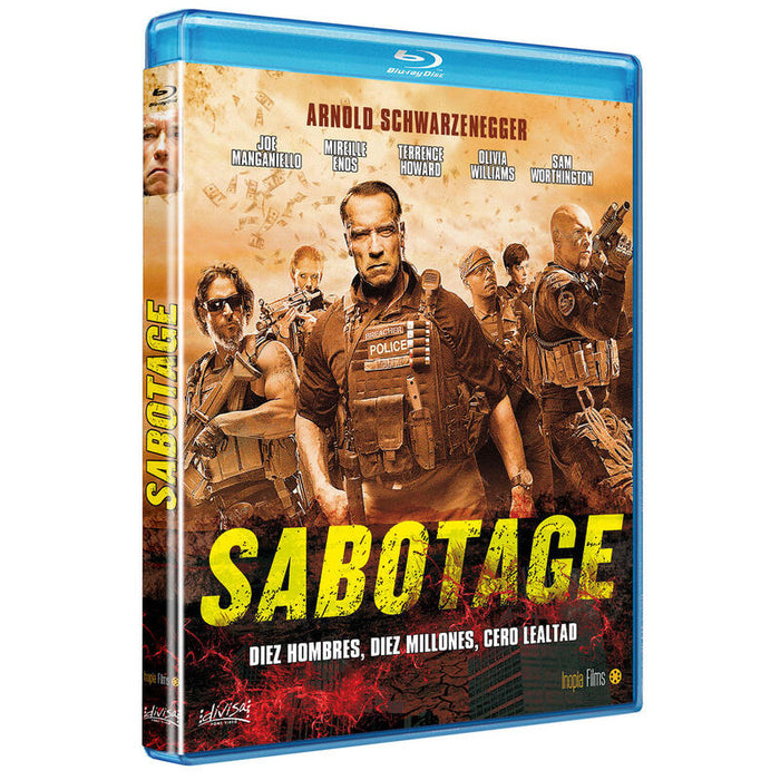 Pelicula Sabotage Blu-Ray