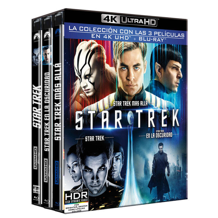 Pelicula Star Trek 11+12+13  Blu-Ray