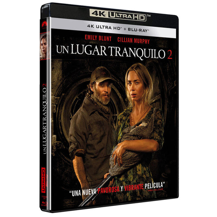 Pelicula Un Lugar Tranquilo 2 (Uhd) - Bd Blu-Ray