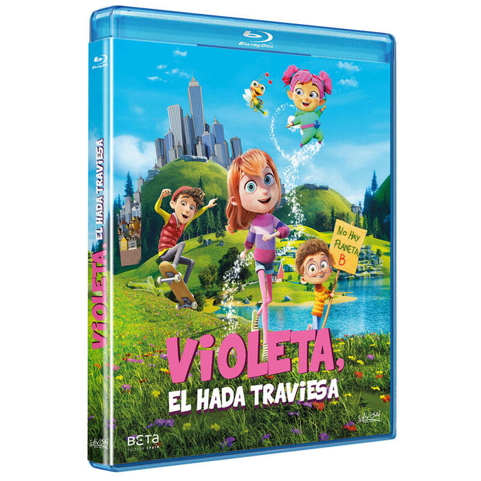 Pelicula Violeta, El Hada Traviesa - Bd Blu-Ray