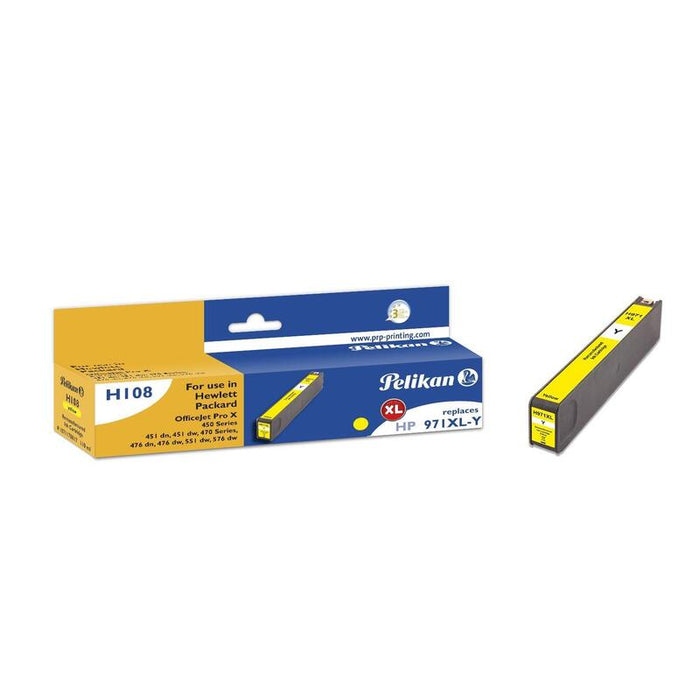 Pelikan Tinte Hp H108 Cn628ae Hp971xl Amarillo Remanufactured