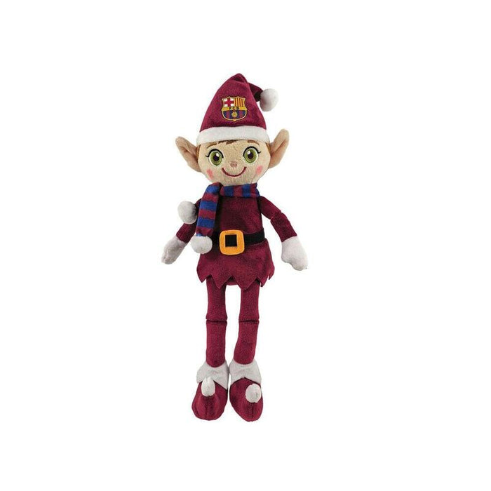 Peluche Elfo Navidad Fc Barcelona 35cm