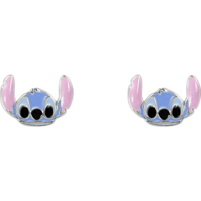 Pendientes Stitch Disney Plata