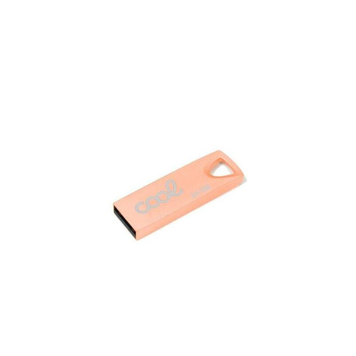 Pendrive 64gb Usb 2.0 Cool Metal Key Rosa Gold