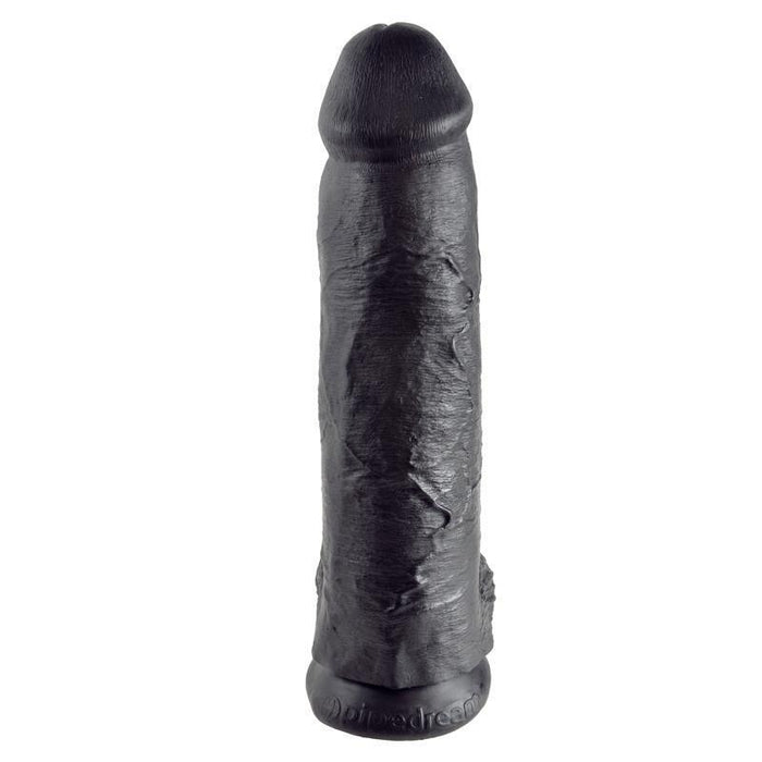 Pene Con Testículos De 12 Color Negro