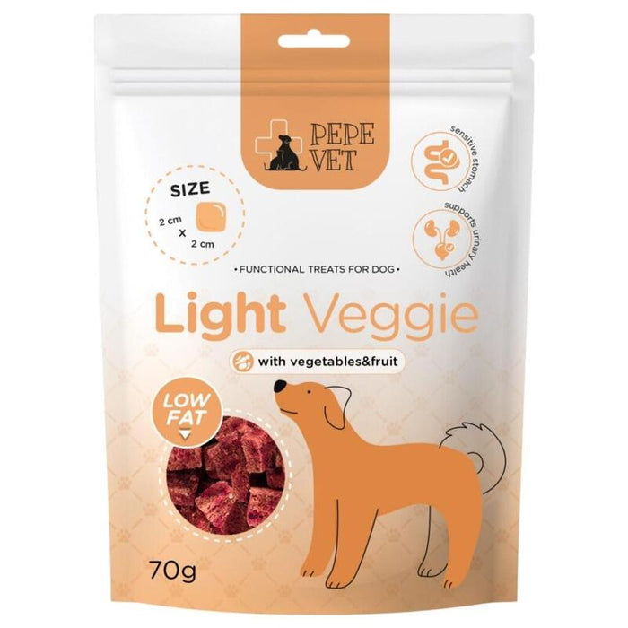 Pepe Vet Golosinas Para Mascotas Vegetarianas Ligeras 70g