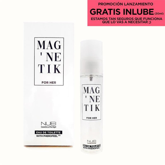 Perfume Con Feromonas Magnetik For Her + Lubricante 30 Ml Gratis