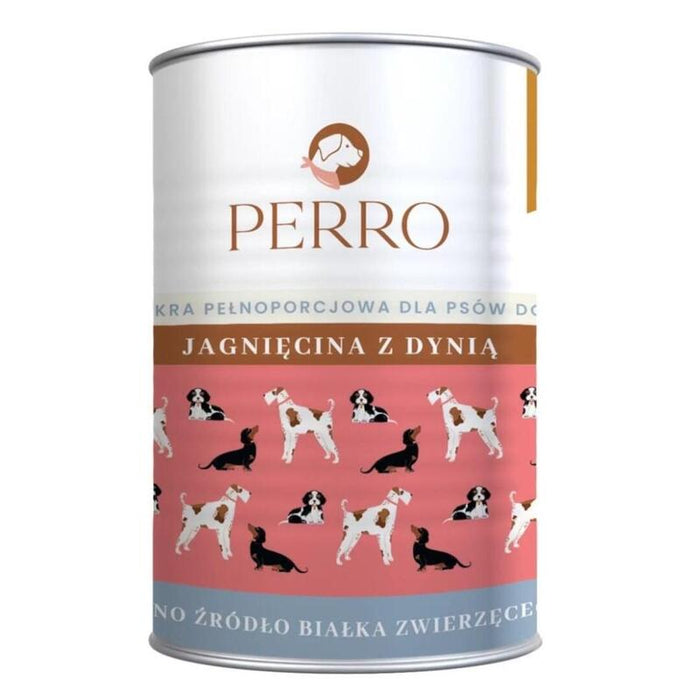 Perro Cordero Con Calabaza - Comida Húmeda Para Perros - 400g