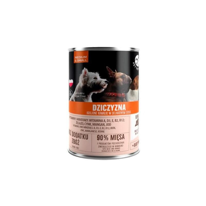 Pet Republic Adult Medium & Small Game - Comida Húmeda Para Perros - 400g