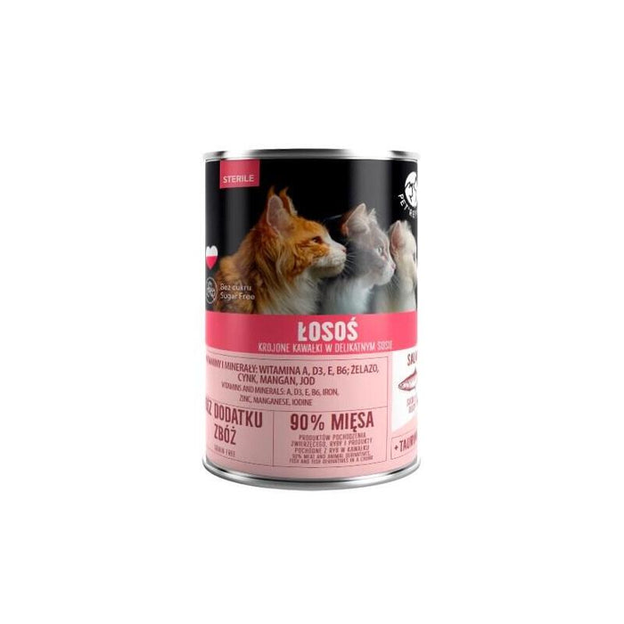 Pet Republic Sterile Salmon - Comida Húmeda Para Gatos - 400g