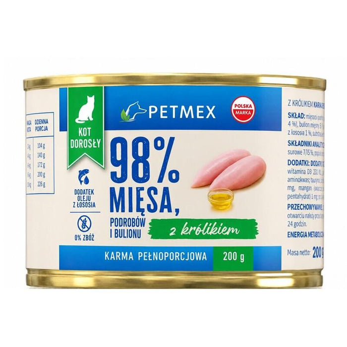 Petmex Z Królikiem Para Gatos Adultos 200g