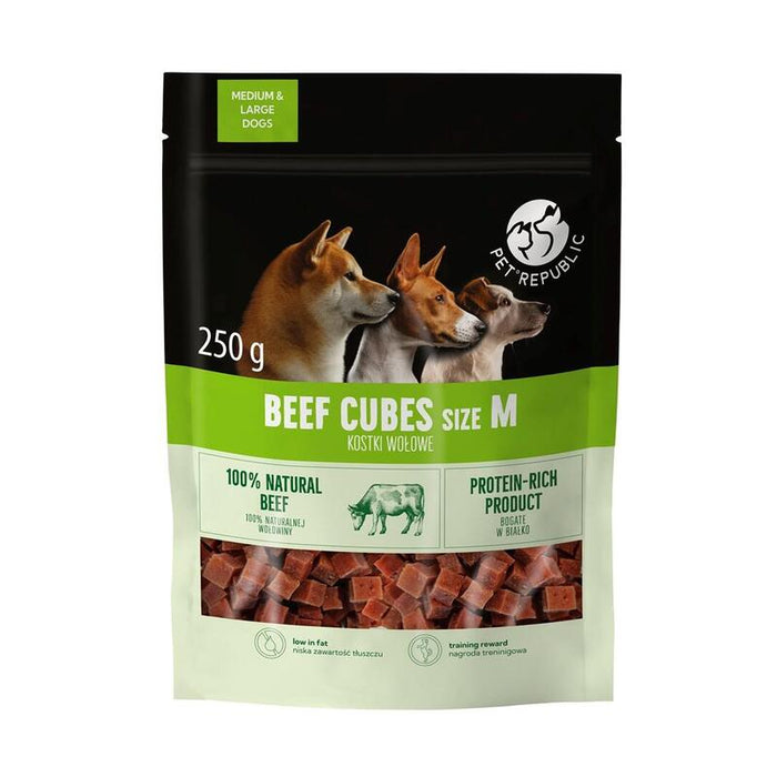 Petrepublic Kostki Treserki Wolowina Rozm.M - Przysmak Para Perro - 250g