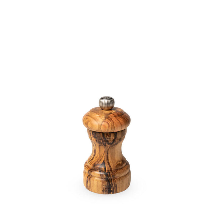 Peugeot Bistro Pepper Mill 10 Cm In Olive Wood Light Brown