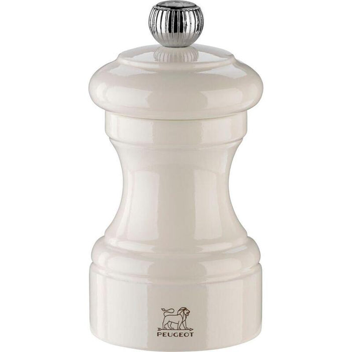Peugeot Bistro Pepper Mill 10 Cm Ivory Lacquered Wood