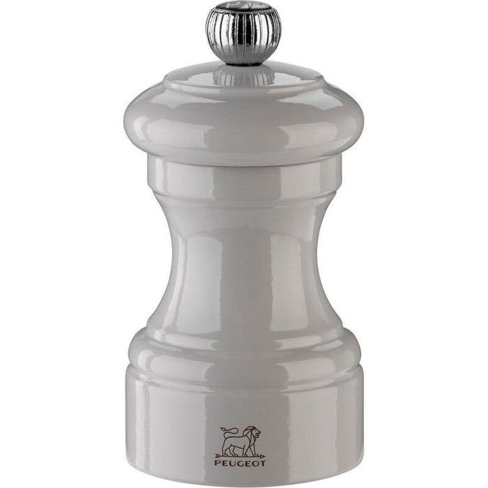 Peugeot Bistro Pepper Mill 10 Cm Pearl Grey Painted Wood