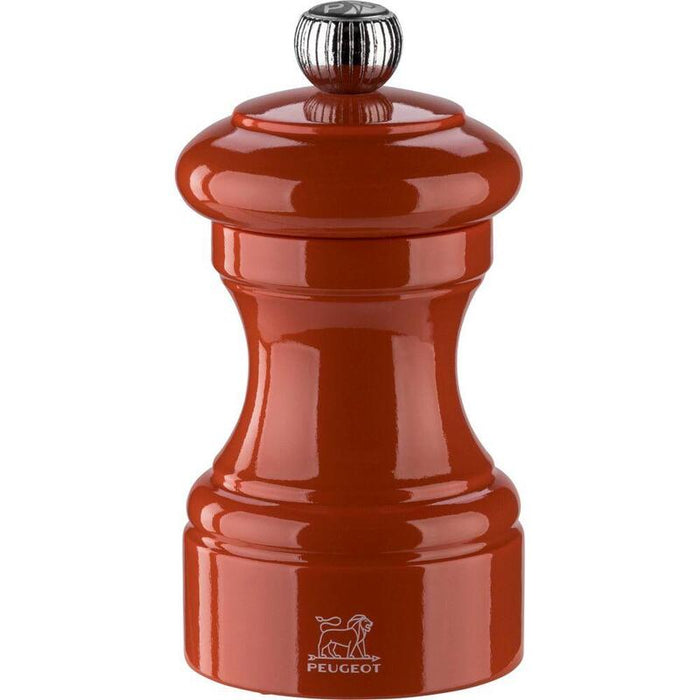 Peugeot Bistro Pepper Mill 10 Cm Terracotta Lacquered Wood