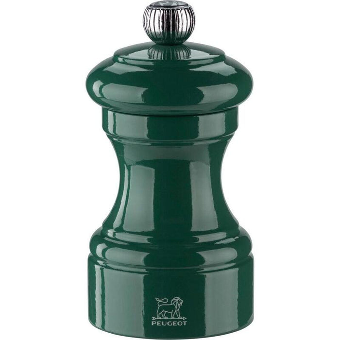 Peugeot Bistro Pepper Mill 10cm Forest Green Painted Wood