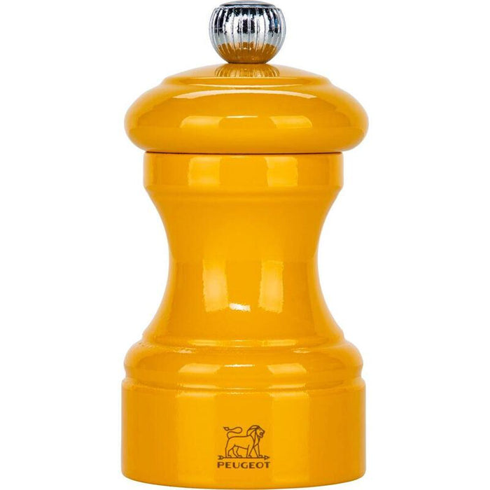 Peugeot Bistrorama Salt Mill Z 10 Cm Safran Yellow Gloss Wood