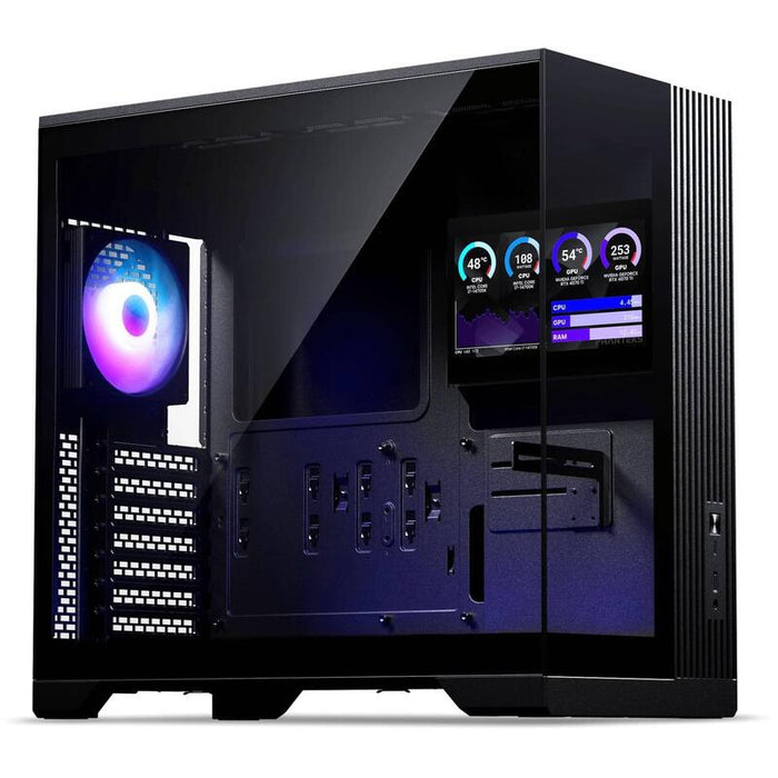 Phanteks Xt V5 Lcd Pc Carcasa, Midi-Tower, Atx, 7-Pulgadas Lcd, Tempered Glass - Negro