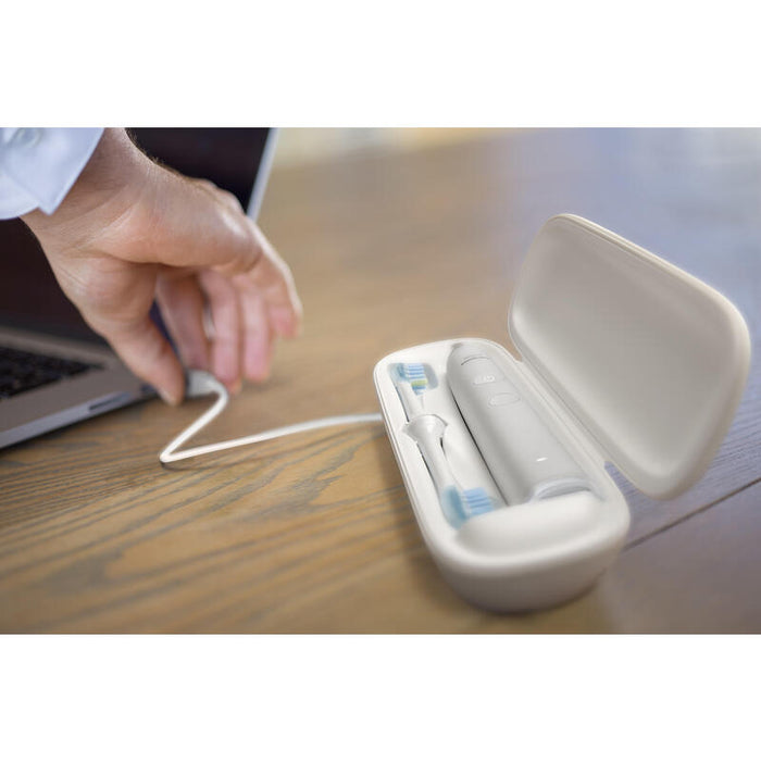 Philips Diamondclean Cepillo De Dientes Elã©Ctrico Hx9911/27 Recargable, Para Adultos, Nãºmero De Cabezales De Cepillo Incluidos 1, Nãºmero De Modos De Cepillado De Dientes 4, Tecnologã­A Sã³nica, Blanco