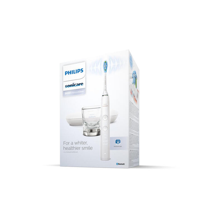 Philips Diamondclean Cepillo De Dientes Elã©Ctrico Hx9911/27 Recargable, Para Adultos, Nãºmero De Cabezales De Cepillo Incluidos 1, Nãºmero De Modos De Cepillado De Dientes 4, Tecnologã­A Sã³nica, Blanco