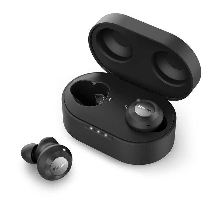 Philips Tat8505bk/00 Auricular Y Casco Auriculares True Wireless Stereo [Tws] Dentro De Oído Música Negro (Philips Tat8505bk True Wireless - Black)