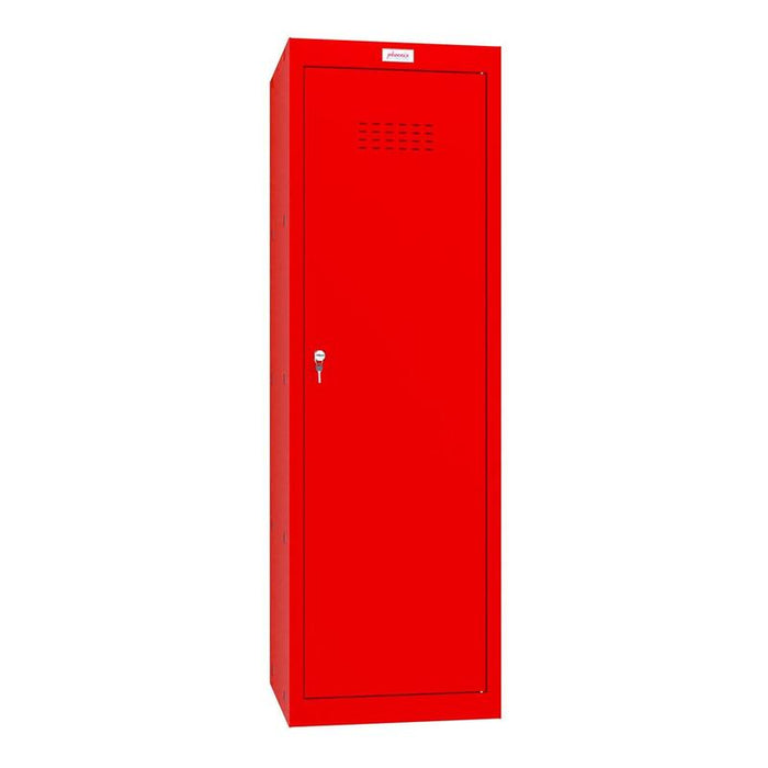 Phoenix Safe Taquilla Cúbica 173l Grande Cerradura De Puerta Rojo