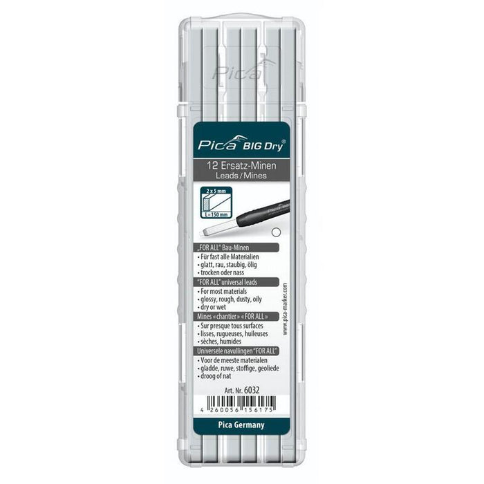 Pica Big Dry Lead Set For All White