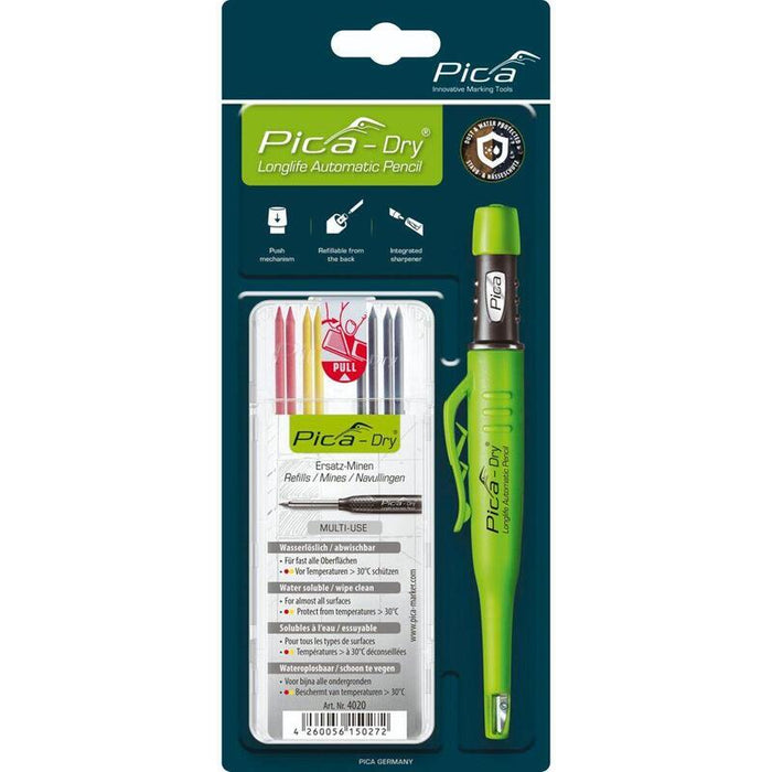 Pica Dry Bundle With 1x Marker + 1x Refills No. 4020