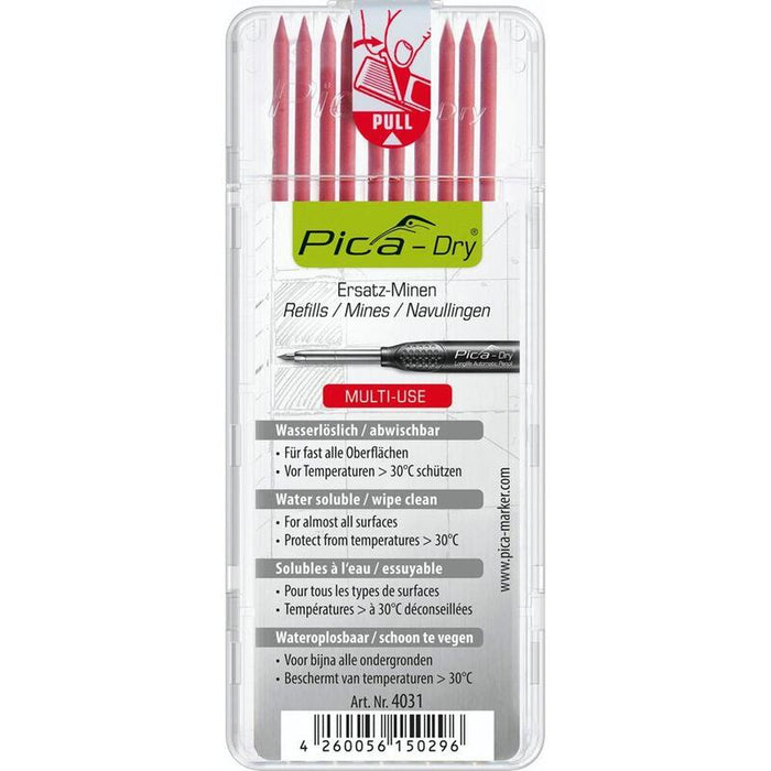 Pica Dry Refills Red