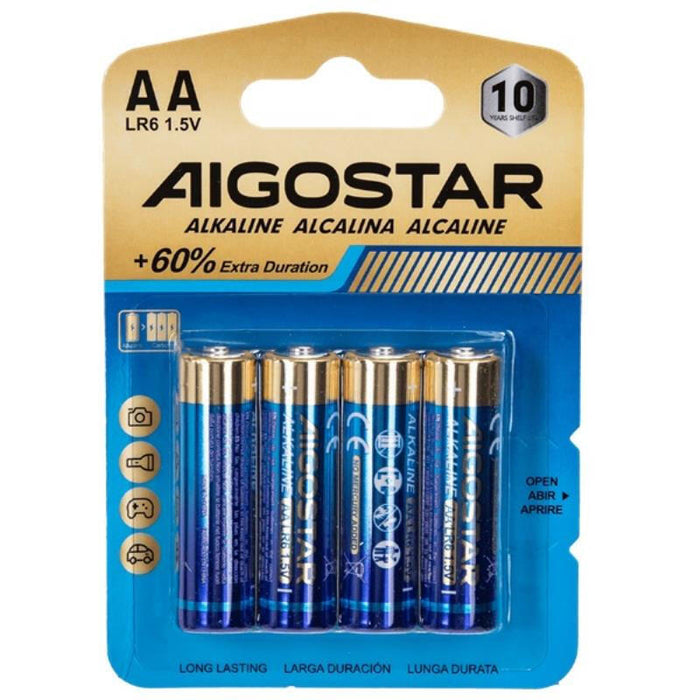 Pila Alcalina Lr6 (Aa)  1,5v 4 Uds
