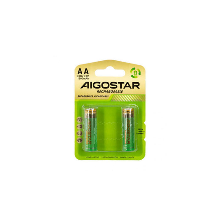 Pila Recargable Hr6 (Aa) 1600mah 12v 2uds