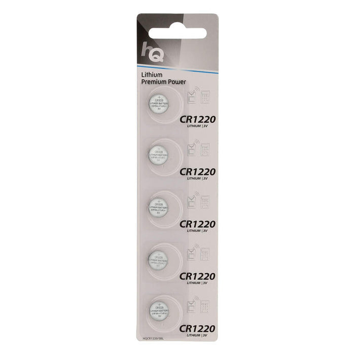 Pilas De Litio Cr1220 (Pack De 5)