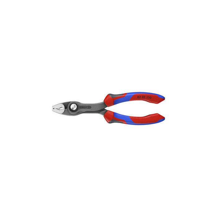Pinza Frontal Knipex Twingrip 82 02 150 Rojo/Azul, Longitud 150 Mm 82 02 150