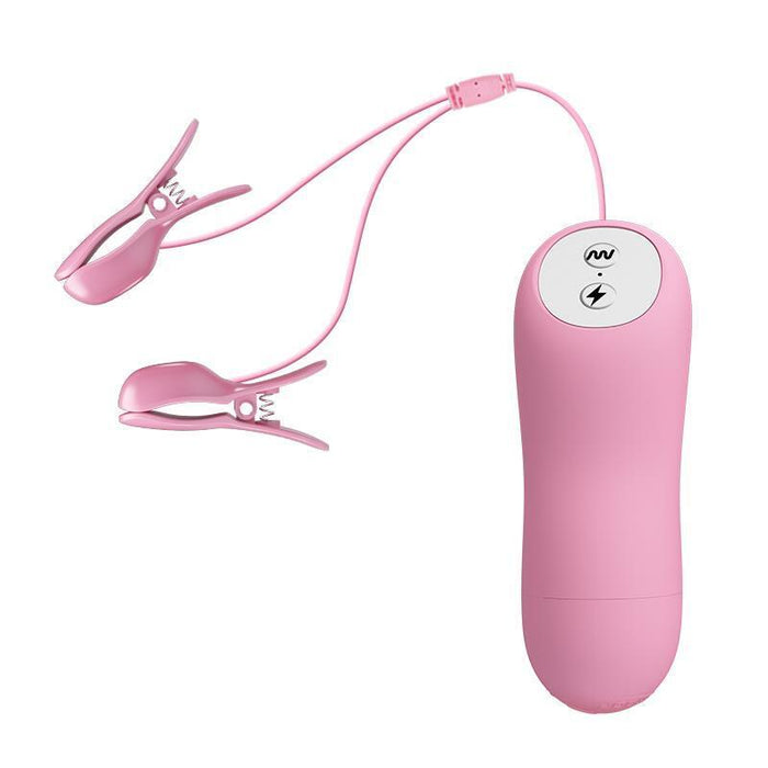Pinza Para Pezones Con Vibración Y Electro Shock