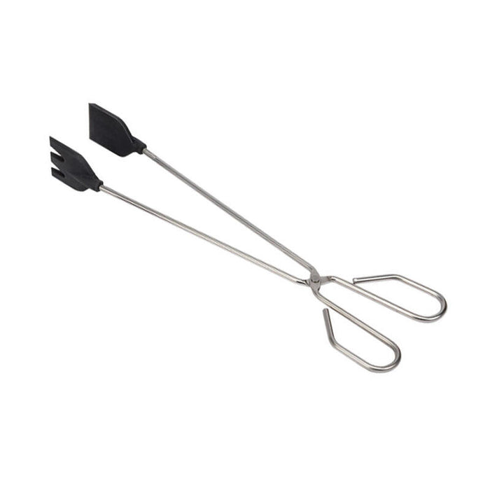 Pinzas De Cocina Con Pala De Silicona/Inox. 35cm