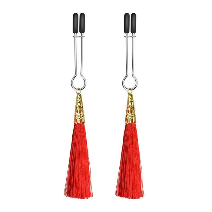 Pinzas Para Pezones Rojo