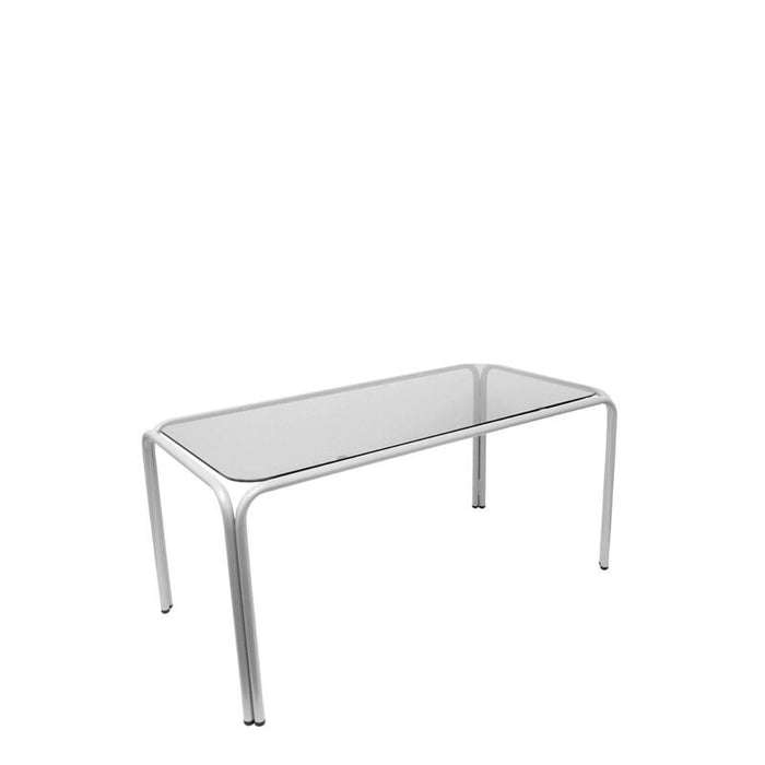 Piqueras Y Crespo Mesa Vega Chasis Plata Cristal Fume ¡Ultimas Unidades!!