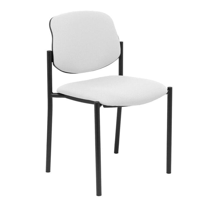 Piqueras Y Crespo Nowy Styl Silla Fija Styl Bali Blanco Chasis Negro